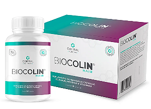 vitaminas biocolin hair 60 caps central nutrition
