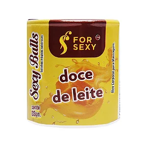 Bolinhas Mágicas Doce de Leite Sexy Balls - 03 Unidades For Sexy