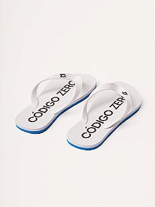 CHINELO DE BORRACHA COM LISTRA LATERAL