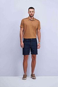 BERMUDA SLIM EM TECIDO JEANS