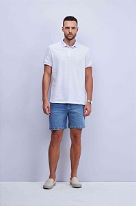 POLO SLIM EM MALHA PIMA