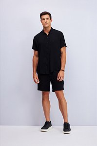 CAMISA COMFORT MANGA CURTA EM VISCOSE