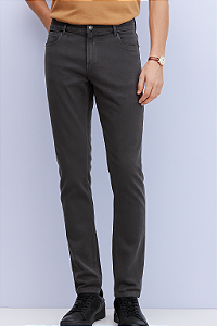 CALÇA SUPER SKINNY FIVE POCKETS EM SARJA COLOR