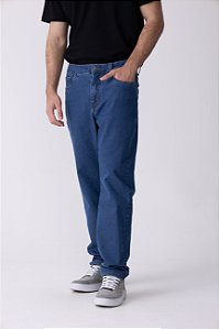 CALÇA COMFORT FIVE POCKETS DENIM WASHINGS