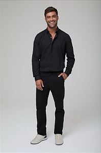 CALÇA CHINO SLIM EM SARJA