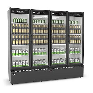 Cervejeira Auto Serviço  Extra Frio Refrimate 4 Portas Preto 220V