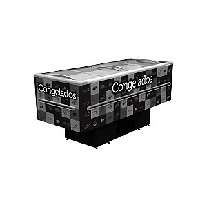Ilha para congelados 2 metros iced 568v-fricon