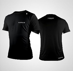 Camiseta Poliamida Masculina Preta
