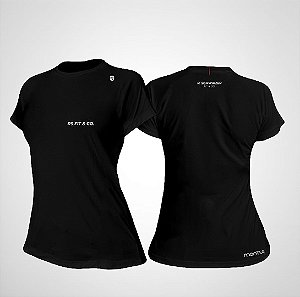 Camiseta Poliamida Feminina Preta