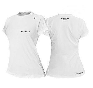 Camiseta Poliamida Feminina Branca