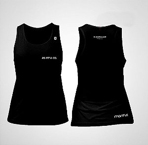 Regata Poliamida Feminina Preta