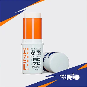 Protetor Solar Facial Sem Cor Pink Stick MDR FPS90 FPUVA70
