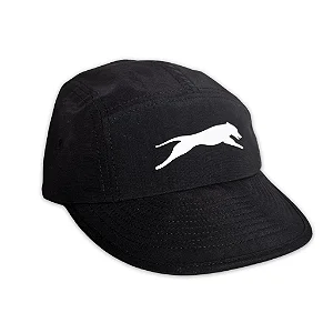 Boné 5 Panel Aba Curta Preto