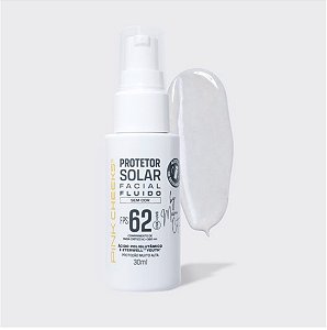 Protetor Solar Facial Fluido FPS62 FPUVA35 30ML Sem Cor (Incolor)