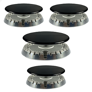 Queimadores e Espalhadores Tampinhas para Cooktop Philco e Britânia 4 Bocas
