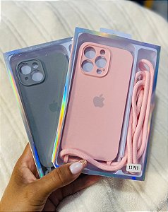 Case Iphone 13 Pro com correntinha