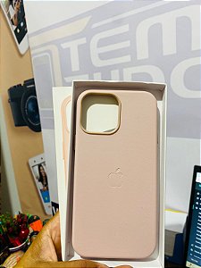 Capa de Couro Iphone 13 promax