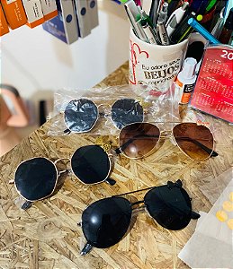 Óculos de sol infantil armação de ferro