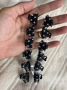 Mini Piranha de ferro com brilhantes