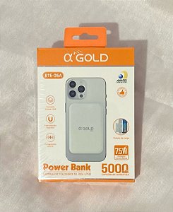 Power Bank por indução 5000mah BTE-06A