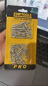 Jogo de rebites aro297 com 50unid.