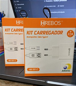 Kit Carregador HS 151-C