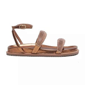 PAPETE VANUCIA COM BRILHO E AMARRAÇAO NO TORNOZELO