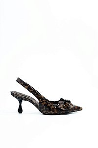 SLINGBACK VANUCIA ANIMAL PRINT