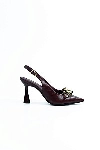 SLINGBACK VANUCIA SALTO TAÇA DETALHE CORRENTES