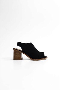 ANKLE BOOT VANUCIA SALTO BLOCO MADEIRA