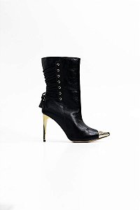 BOTA VANUCIA COM SALTO E PONTEIRA GOLD