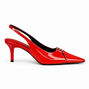 SLINGBACK INSPIRAÇÃO YSL VANUCIA SALTO FINO