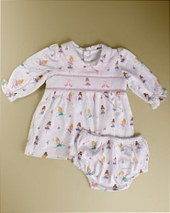 Vestido Smock Bailarina ML - Bailarina