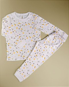 Pijama Blusa e Calça ML - Abelhinhas
