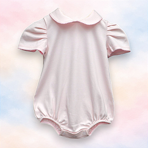 Body Menina MC - Rosa Liso