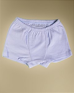 Cueca Boxer - Celeste Liso