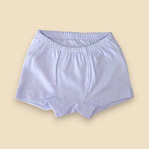 Cueca Boxer - Celeste Liso
