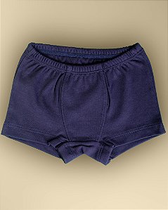 Cueca Boxer - Azul Marinho Liso