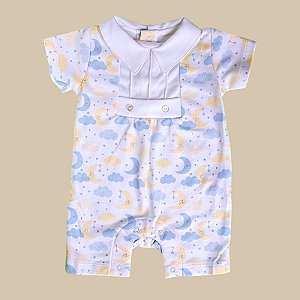 Macaquinho Botão - Lua Azul