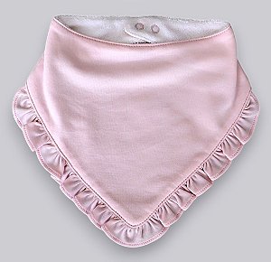 Babador Bandana - Rosa Liso