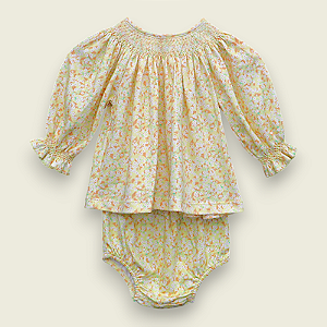 Vestido Bata Amarela