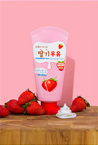 Kwailnara Cleansing Foam de Morango e Leite – 120ml