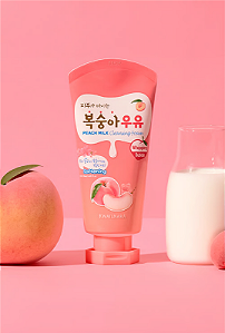 Kwailnara Cleansing Foam de Pêssego e Leite – 120ml