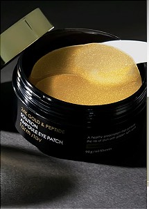 Máscara Hidrogel para Olhos de Peptideo e Ouro 24K – Farmstay 90g