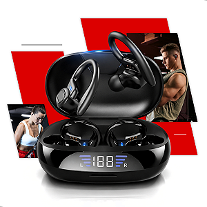 Fone de Ouvido Bluetooth TWS S-730 Nilbas – Bluetooth 5.3, IPX4, Cancelamento de Ruído e Autonomia de 24h