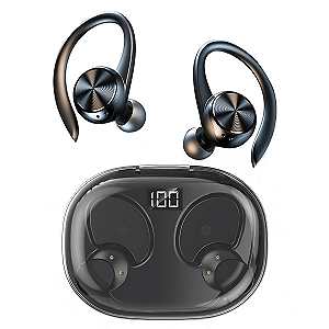 Fone Bluetooth TWS R200 Nilbas – IPX5, LED, Bateria 1200mAh