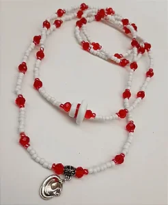 Guia de Proteção Zé Pelintra – Fio de Conta com Murano, Cristais e Miçangas