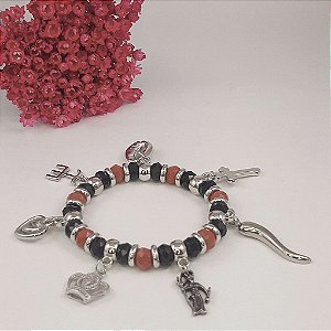 Pulseira Berloqueira Exú Modelo 2