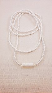 Guia de Proteção Branca 75 cm Oxalá, Anjo de Guarda