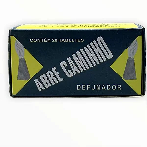 Defumador Natureza Espiritual Abre Caminho 20 Tabletes | Limpeza Energética, Abertura de Caminhos e Renovação
